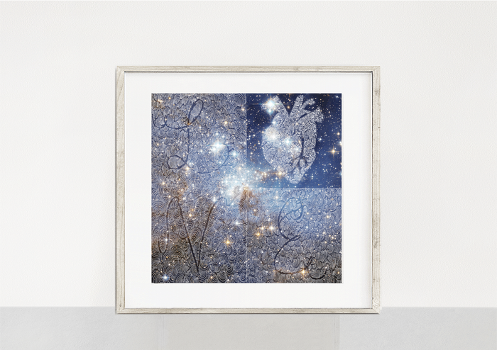 Starry Love Art Print