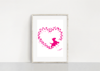 Love Paws Art Print