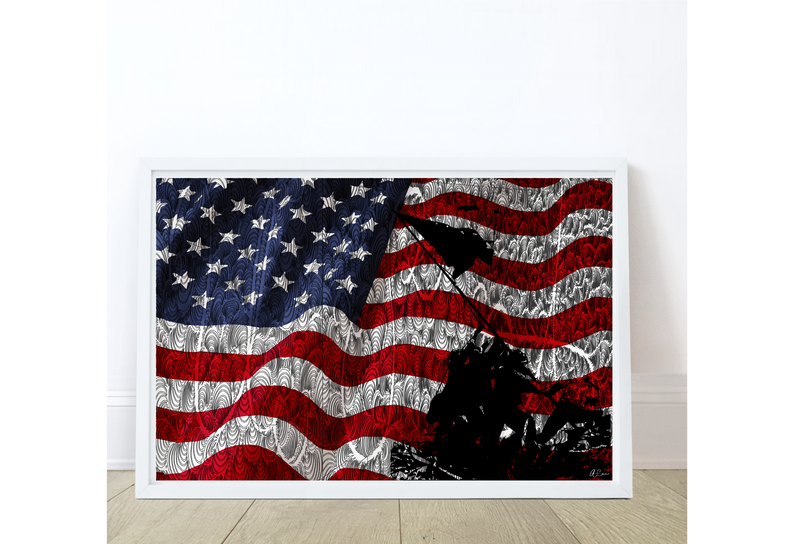 Iwo Jima Memorial Print